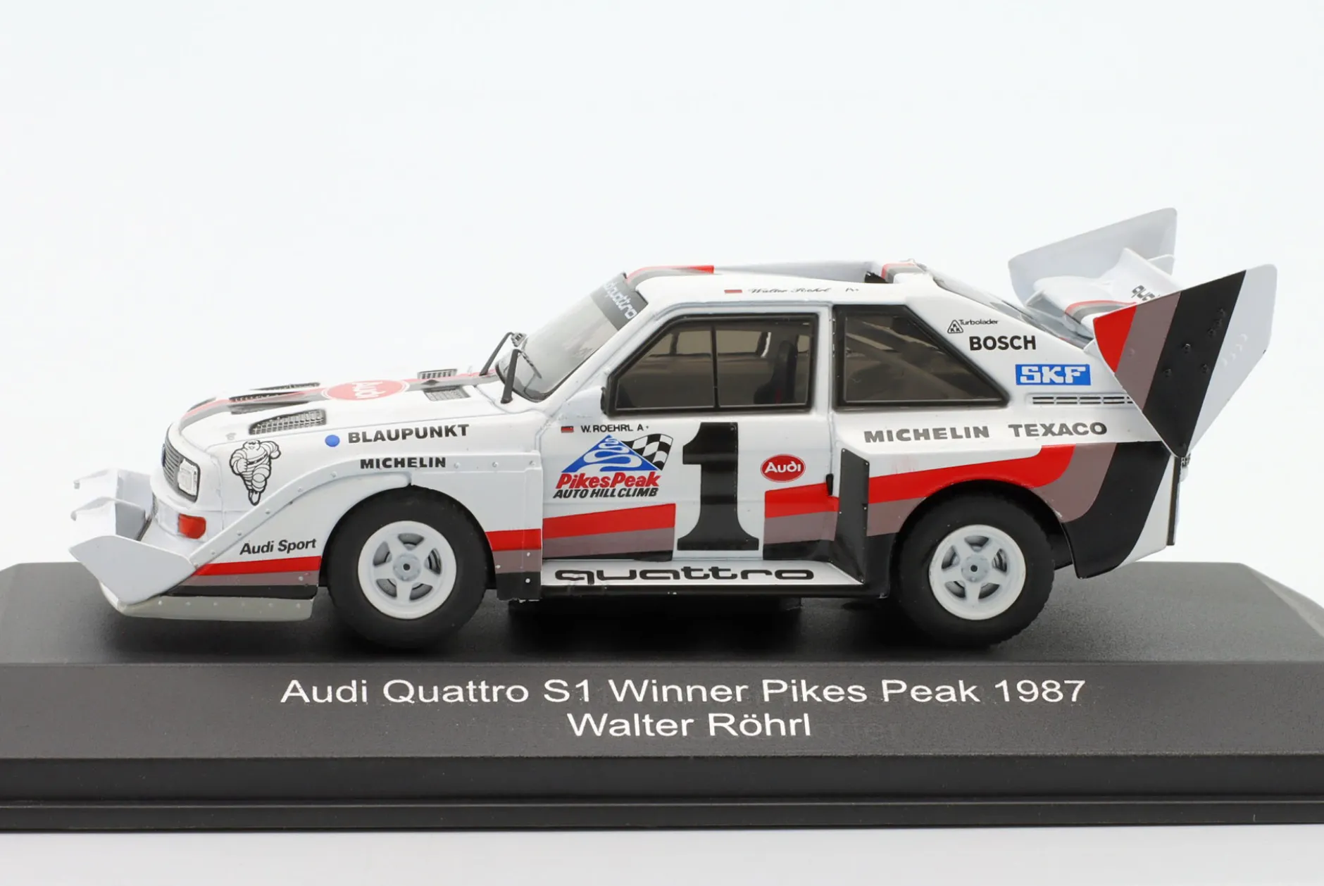 Audi Sport quattro S1 E2 #1 Winner Pikes Peak 1987 Walter Röhrl 1:43 CMR