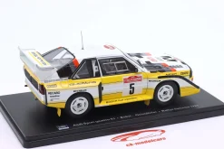Audi S1 Quattro #5 Sieger Rallye SanRemo 1985 Röhrl, Geistdörfer 1:24 Altaya