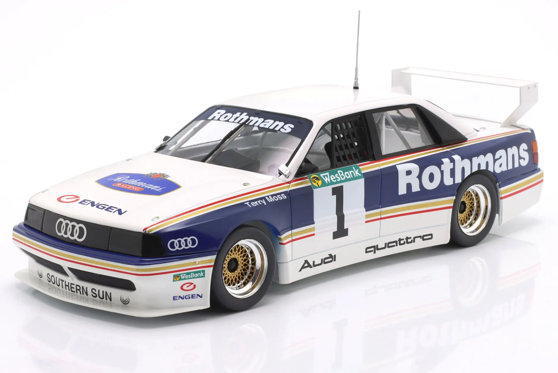 Audi 200 Trans Am #1 Wesbank Modifieds Championship 1992 Terry Moss 1:18 WERK83