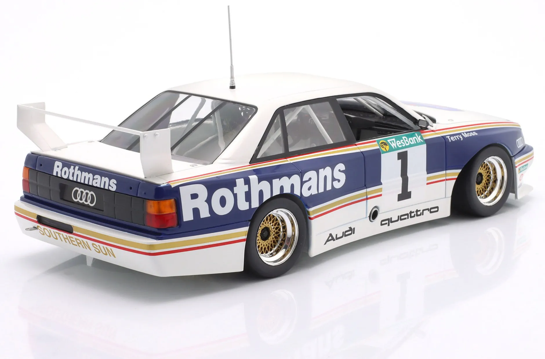 Audi 200 Trans Am #1 Wesbank Modifieds Championship 1992 Terry Moss 1:18 WERK83