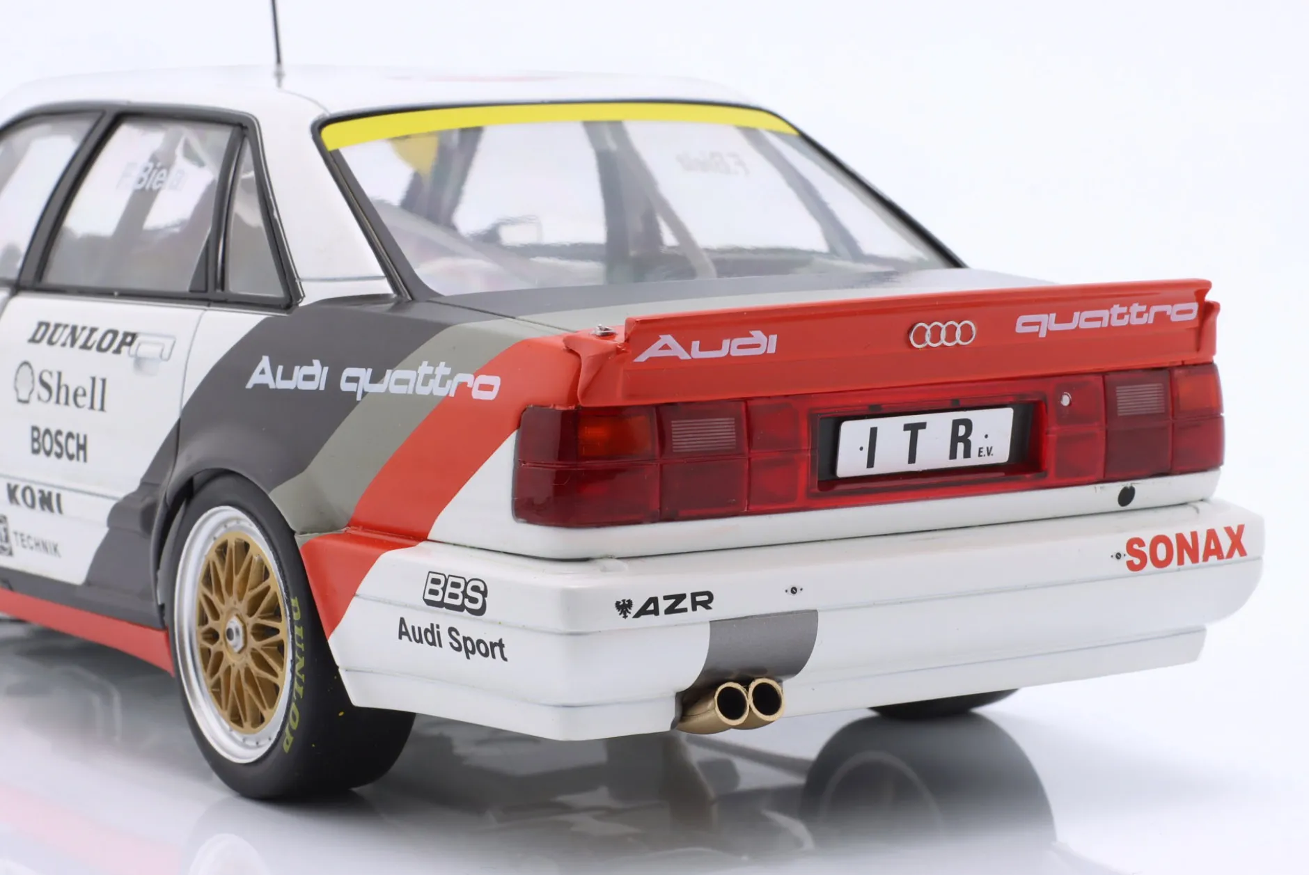 Audi V8 Quattro #45 DTM Champion 1991 Frank Biela 1:18 WERK83