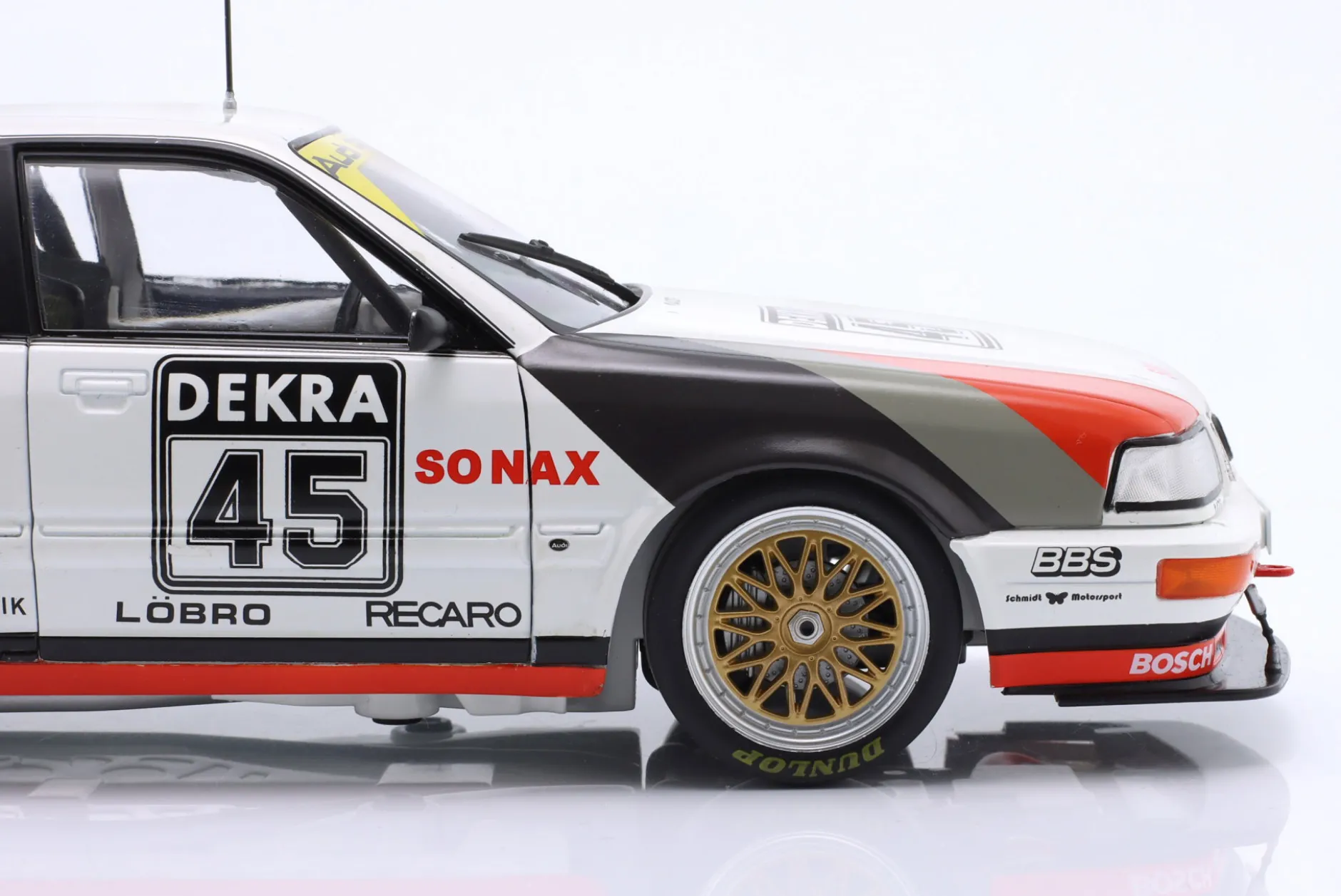 Audi V8 Quattro #45 DTM Champion 1991 Frank Biela 1:18 WERK83