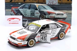 Audi V8 Quattro #45 DTM Champion 1991 Frank Biela 1:18 WERK83