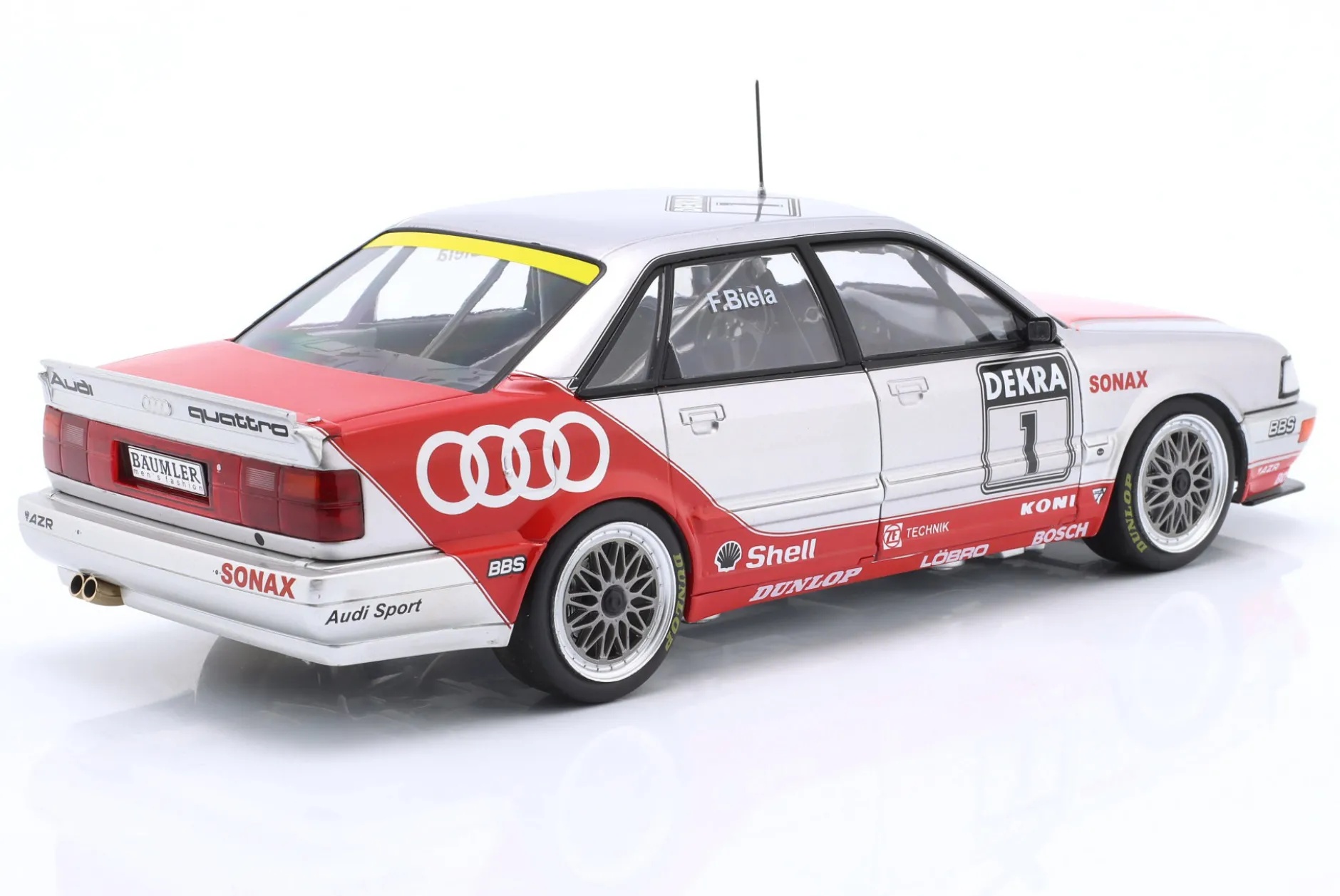 Audi V8 Quattro #1 DTM 1992 Frank Biela 1:18 WERK83