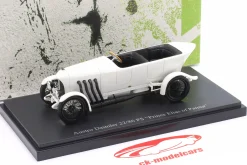 Austro Daimler 22/86 PS "Prince Elias of Parma" Baujahr 1909 weiß 1:43 AutoCult