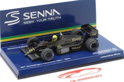 Ayrton Senna Lotus 98T Dirty Version #12 Formel 1 1986 1:43 Minichamps