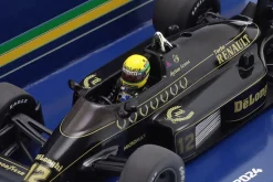 Ayrton Senna Lotus 98T Dirty Version #12 Formel 1 1986 1:43 Minichamps