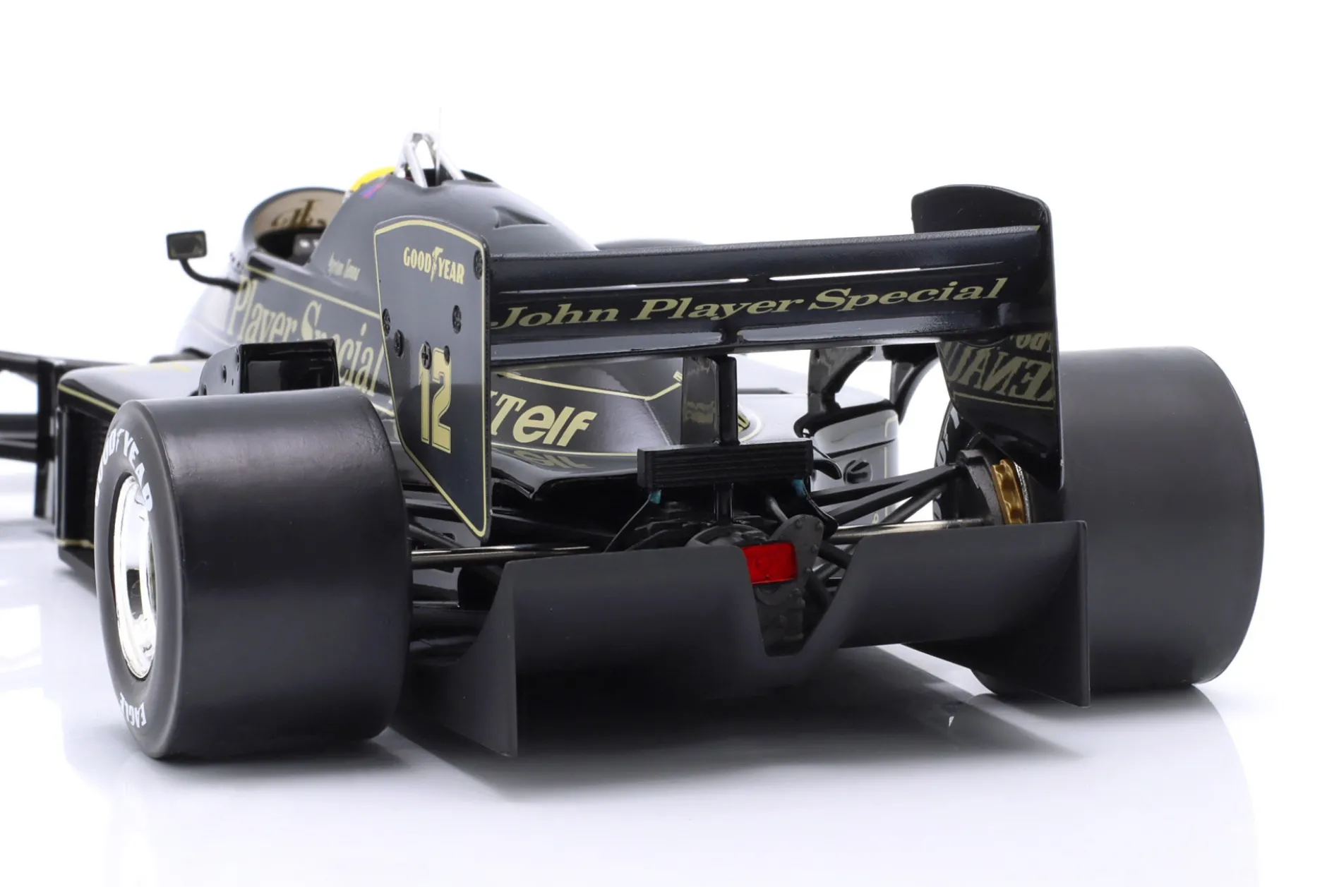 Ayrton Senna Lotus 97T #12 Monaco GP Formel 1 1985 1:18 WERK83