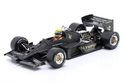 Ayrton Senna Lotus 97T #12 Monaco GP Formel 1 1985 1:18 WERK83