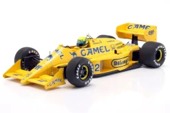 Ayrton Senna Lotus 99T #12 Sieger Monaco GP Formel 1 1987 1:12 Minichamps