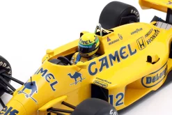 Ayrton Senna Lotus 99T #12 Sieger Monaco GP Formel 1 1987 1:12 Minichamps
