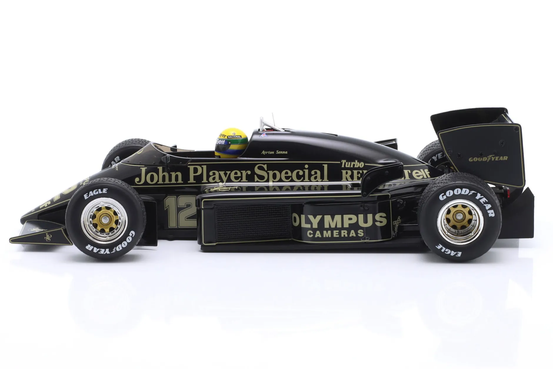 Ayrton Senna Lotus 97T #12 Sieger Portugal GP Formel 1 1985 1:18 Premium X