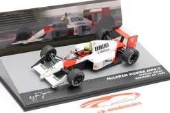 Ayrton Senna McLaren MP4/5 #1 Sieger Deutschland GP Formel 1 1989 1:43 Altaya