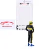 Ayrton Senna Team Lotus Formel 1 1985 Figur 1:18 Cartrix