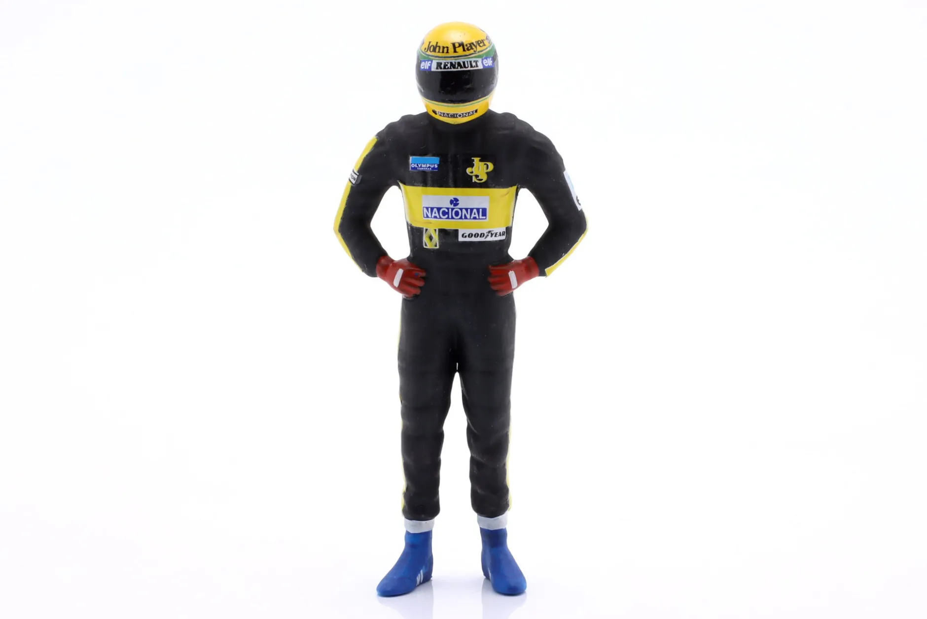 Ayrton Senna Team Lotus Formel 1 1985 Figur 1:18 Cartrix