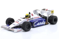 Ayrton Senna Toleman Hart TG184 #19 2nd Monaco GP Formel 1 1984 1:18 Minichamps