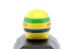 Ayrton Senna Toleman Motorsport #19 Brasilien GP Formel 1 1984 Helm 1:8 Minichamps