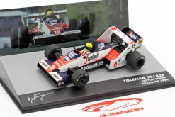 Ayrton Senna Toleman TG183B #19 Brasilien GP Formel 1 1984 1:43 Altaya