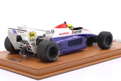 Ayrton Senna Toleman TG184 #19 3rd British GP Formel 1 1984 1:18 Tecnomodel