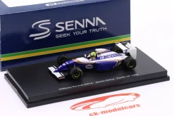 Ayrton Senna Williams FW16 #2 Pazifik GP Formel 1 1994 1:64 Minichamps