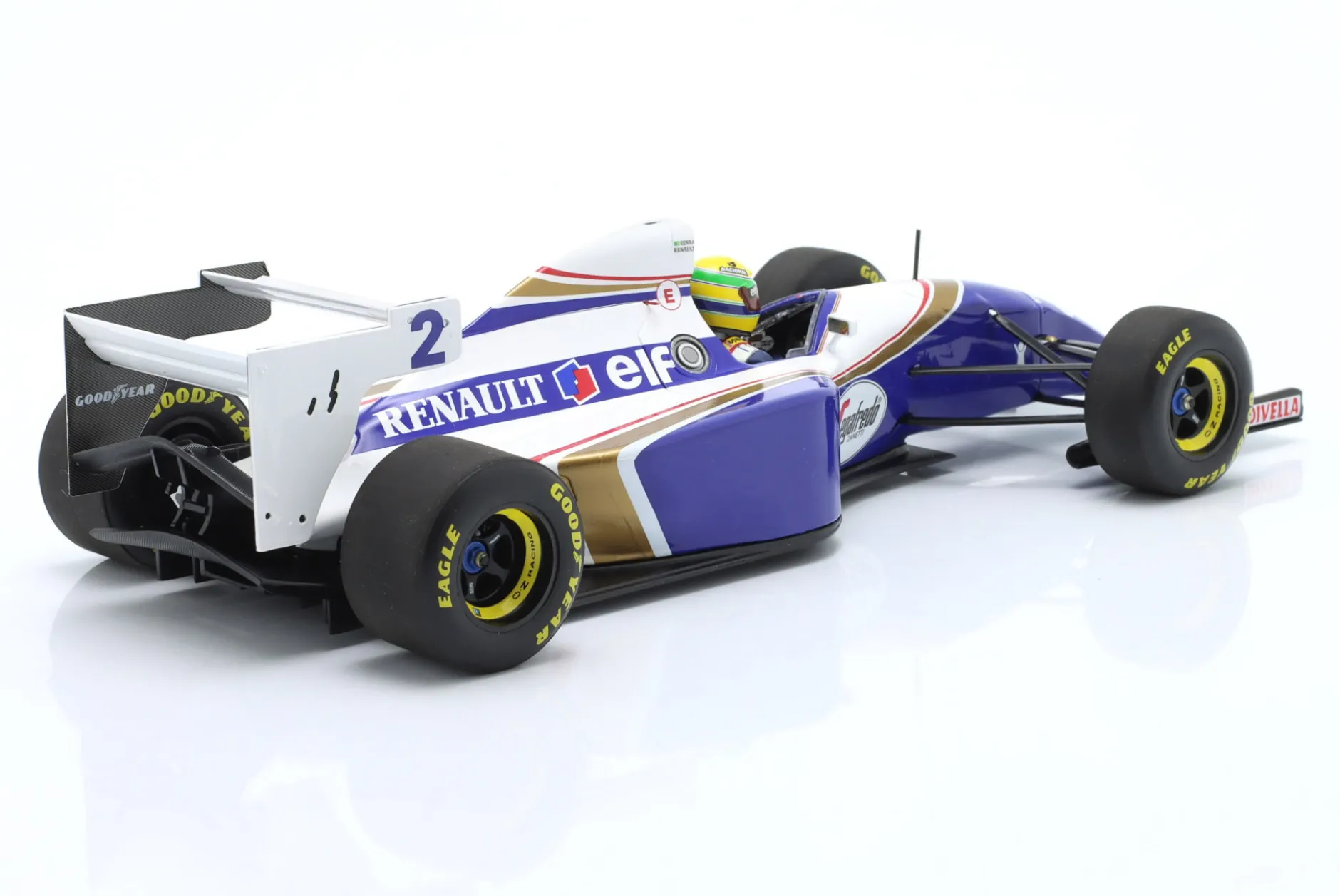 Ayrton Senna Williams FW16 #2 Pazifik GP Formel 1 1994 1:18 Minichamps