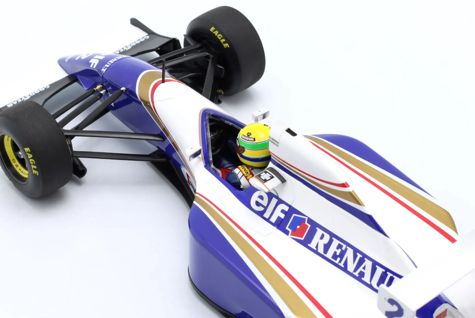 Ayrton Senna Williams FW16 #2 Pazifik GP Formel 1 1994 1:18 Minichamps