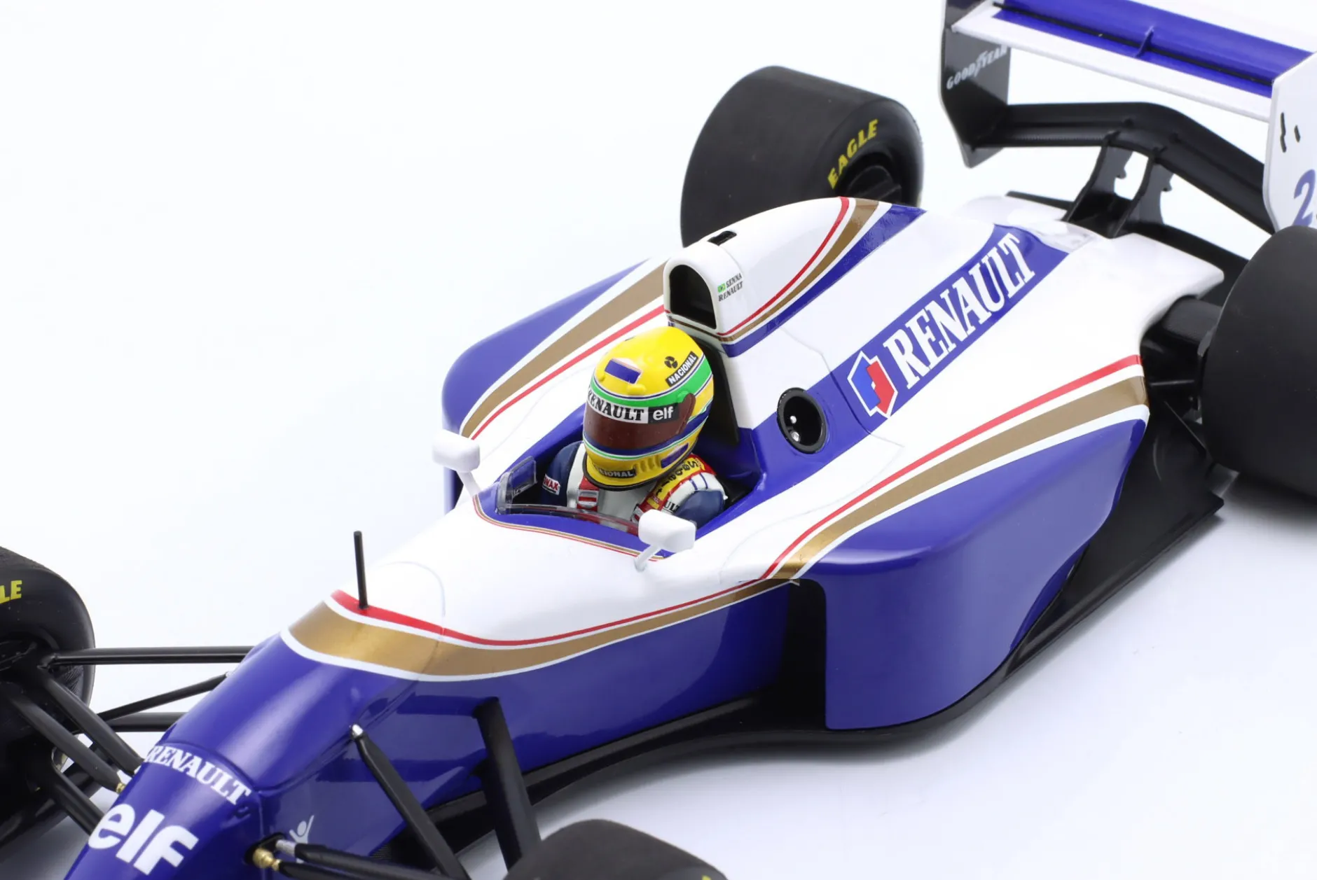 Ayrton Senna Williams FW16 #2 Test Formel 1 1994 1:18 Minichamps