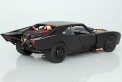 Batmobile mit Batman Figur Film The Batman 2022 schwarz 1:18 Jada Toys