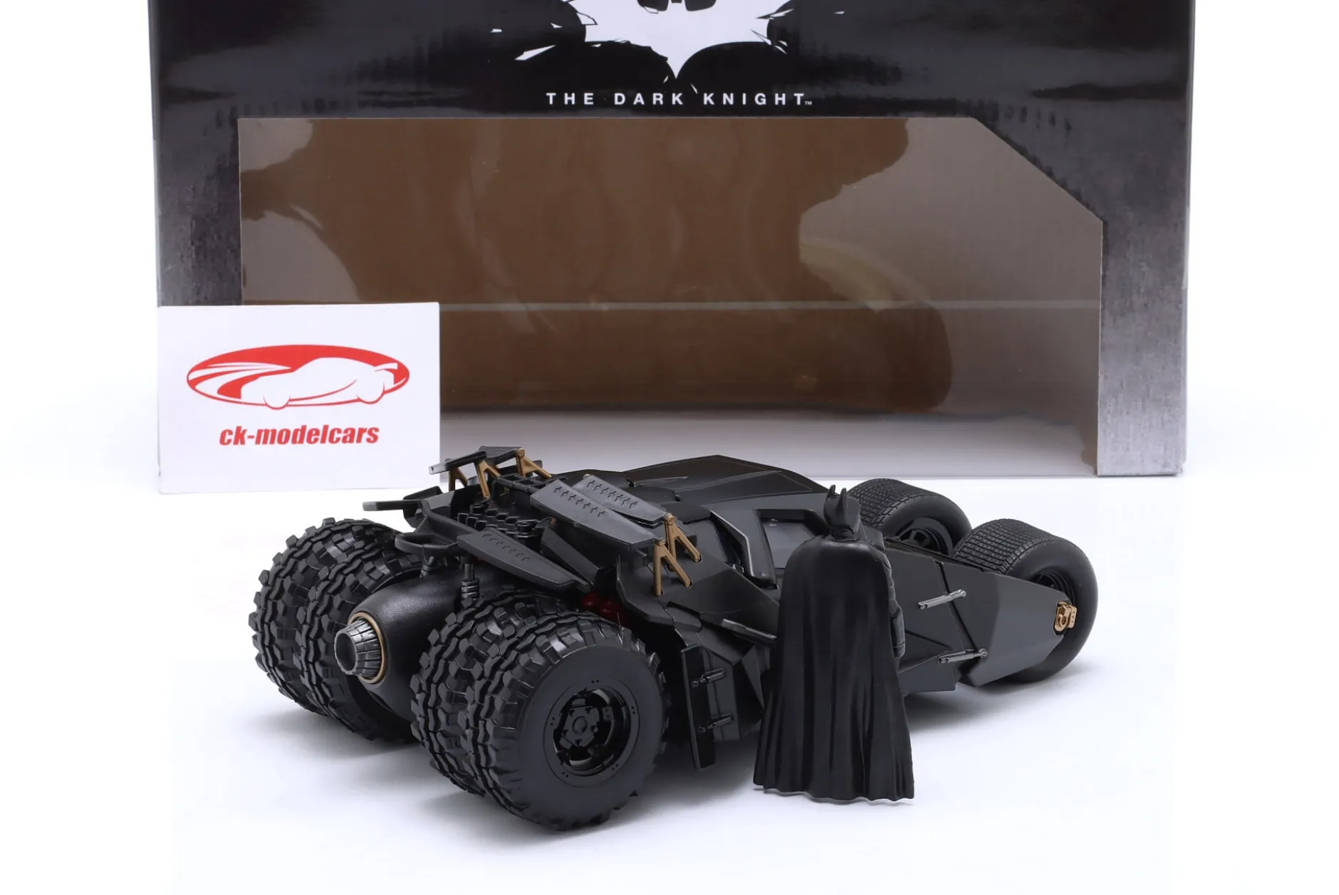 Batmobile mit Batman Figur Film The Dark Knight 2008 1:24 Jada Toys