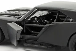 Batmobil mit Batman Figur Film The Batman (2022) schwarz 1:24 Jada Toys
