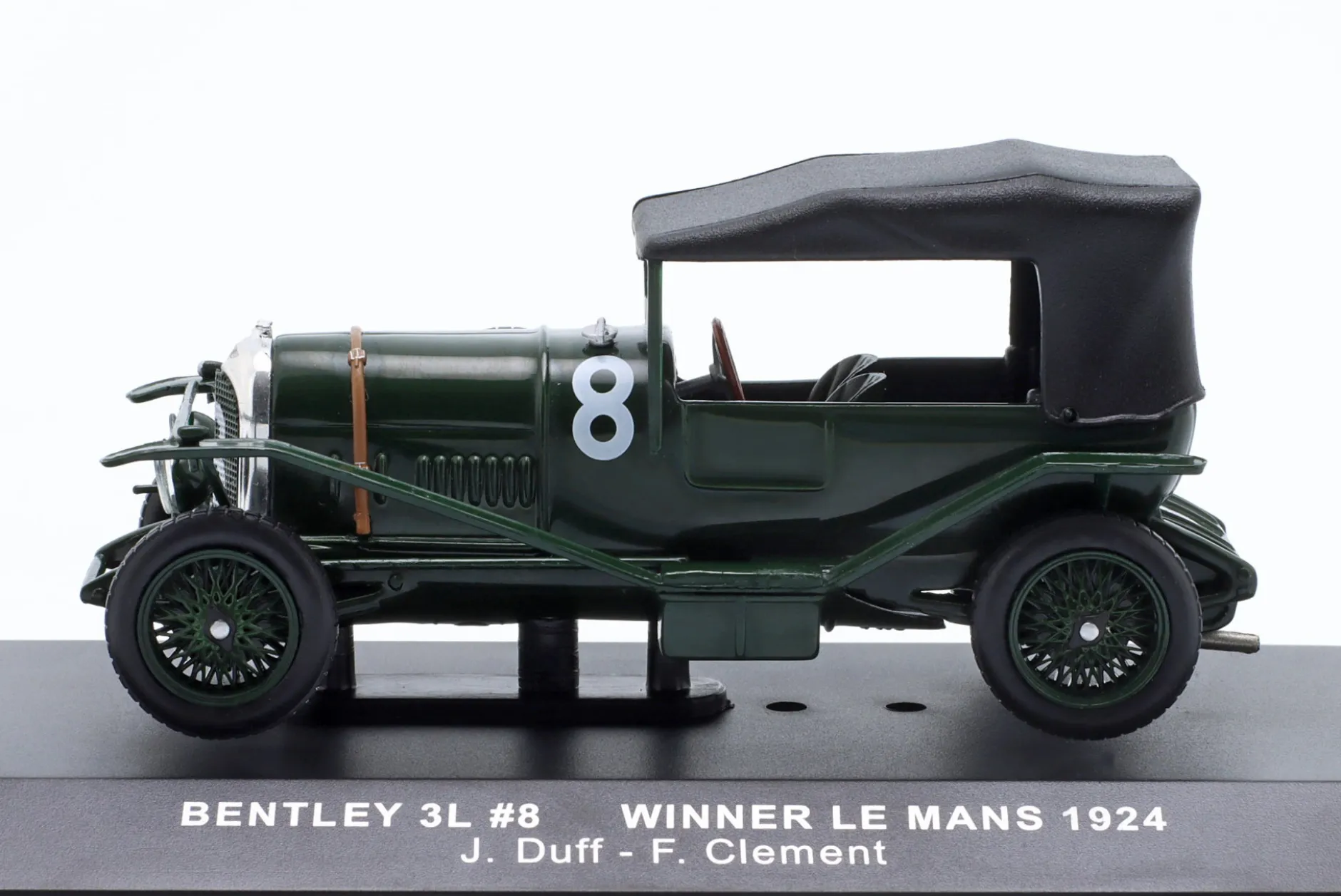 Bentley 3 Litre Sport #8 Sieger 24h LeMans 1924 Duff, Clement 1:43 Ixo