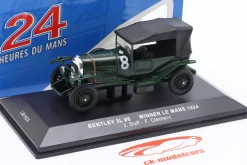 Bentley 3 Litre Sport #8 Sieger 24h LeMans 1924 Duff, Clement 1:43 Ixo