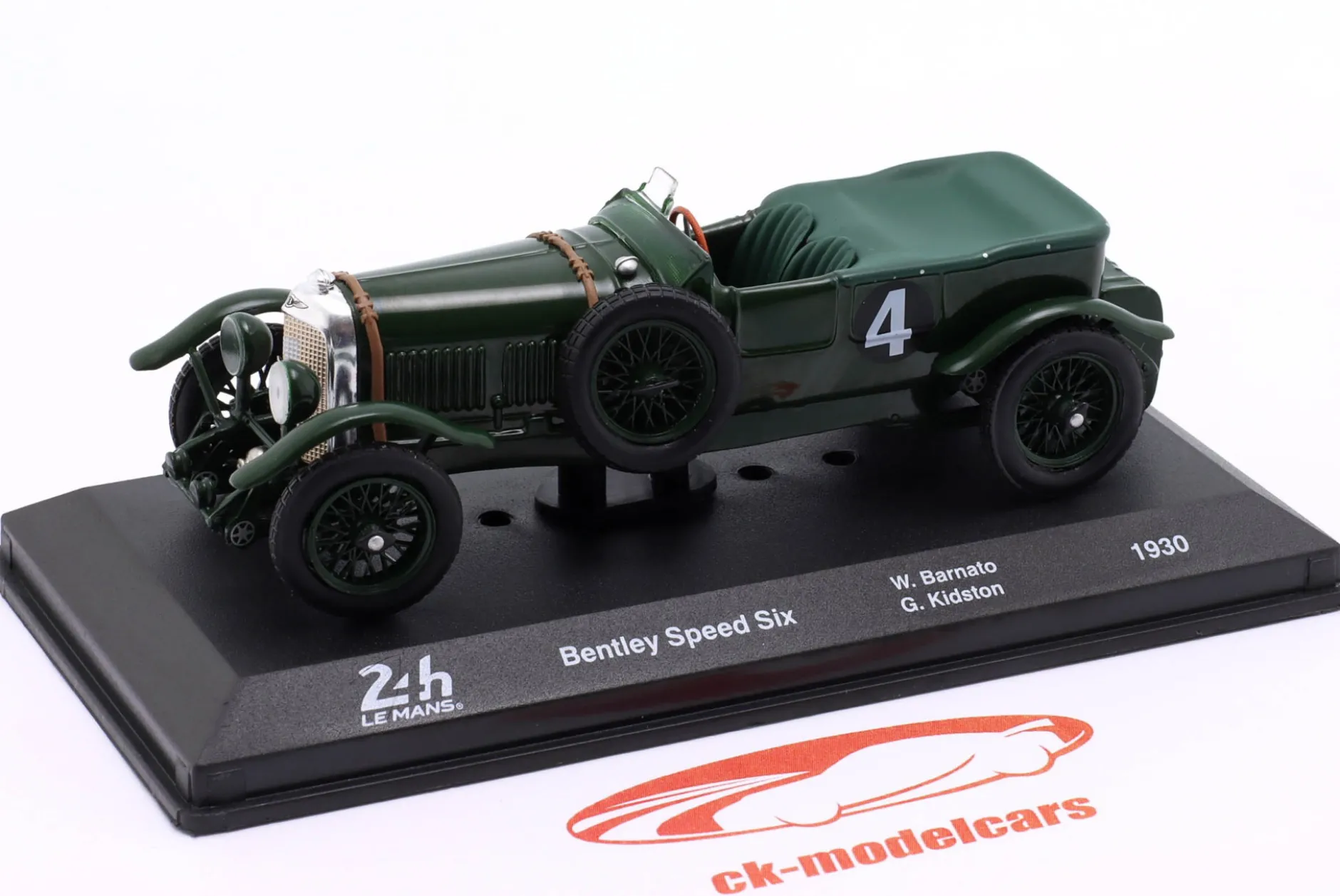 Bentley Speed Six #4 Sieger 24h LeMans 1930 Barnato, Kidston 1:43 Altaya