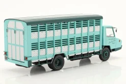 Berliet Stradair 10 Schweinetransporter Baujahr 1966 türkis 1:43 Hachette