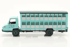 Berliet Stradair 10 Schweinetransporter Baujahr 1966 türkis 1:43 Hachette