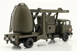 Berliet VTC Militär Raketen-Transporter Baujahr 2018 dunkeloliv 1:43 Hachette
