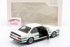 BMW Alpina B7 Turbo (E24) Baujahr 1984 weiß mit Dekor 1:18 Solido