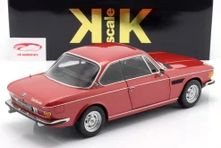 BMW 3.0 CSi (E9) mit Alufelgen Baujahr 1971 rot metallic 1:12 KK-Scale