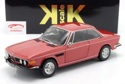 BMW 3.0 CSi (E9) mit Alufelgen Baujahr 1971 rot metallic 1:12 KK-Scale