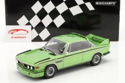 BMW 3.0 CSL (E9) Baujahr 1973 grün metallic 1:18 Minichamps