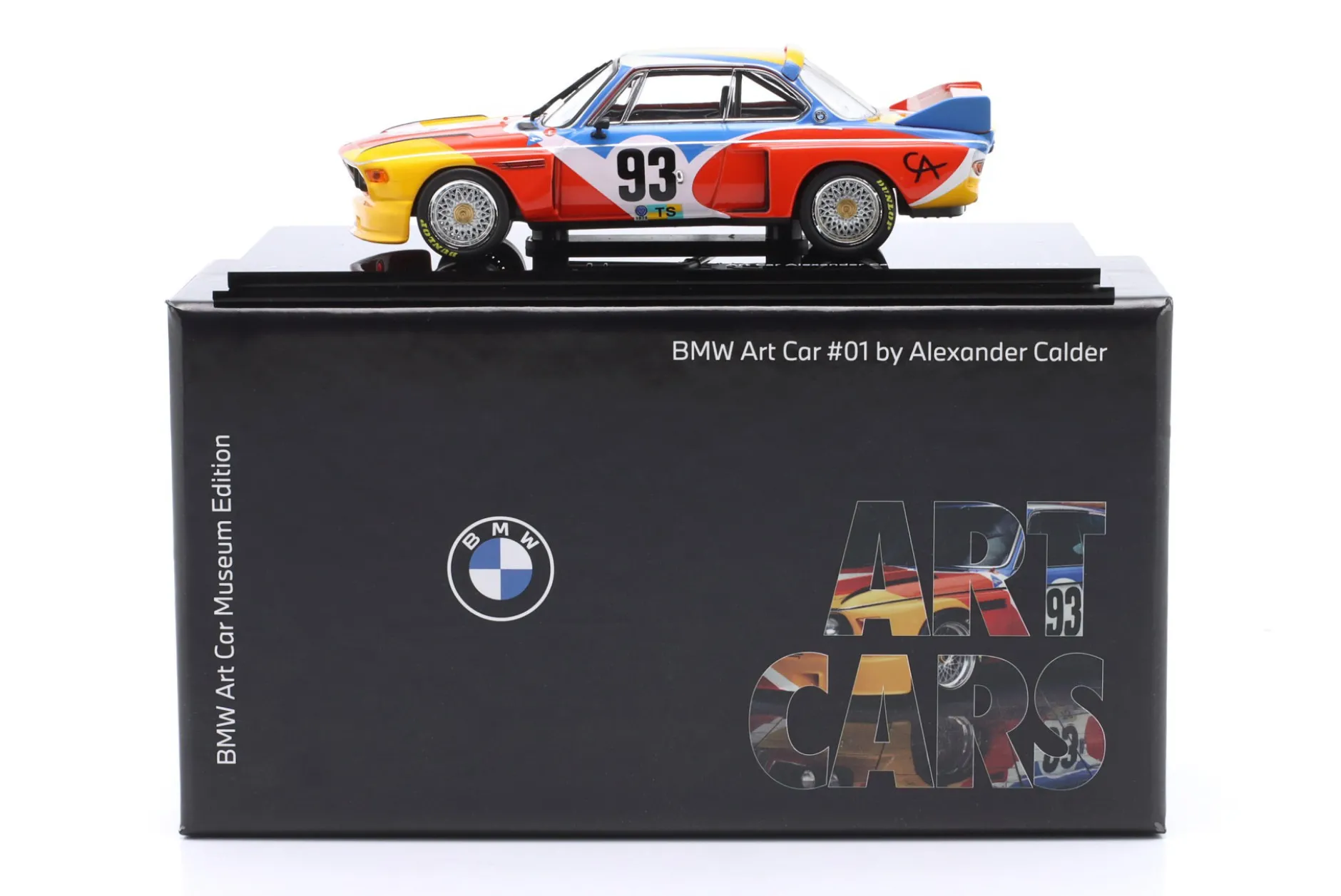 BMW 3.0 CSL #93 24h LeMans 1975 Art Car Alexander Calder 1:43 Norev