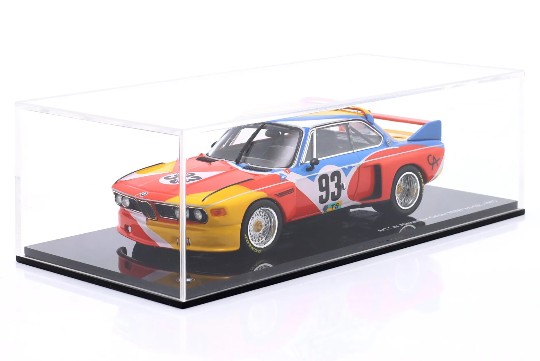 BMW 3.0 CSL #93 24h LeMans 1975 Art Car Alexander Calder 1:43 Norev
