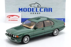 BMW E32 Alpina B11 3.5 Baujahr 1992 dunkelgrün metallic 1:18 ModelCarGroup