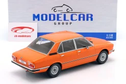 BMW 5er Serie (E12) Baujahr 1973 orange 1:18 ModelCar Group