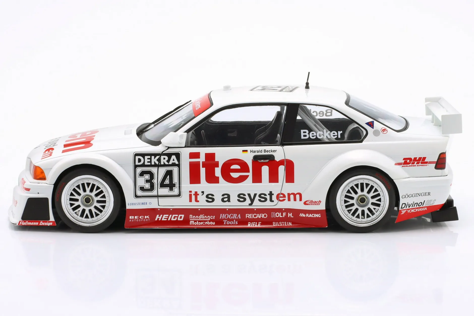 BMW 325i Coupe E36 DTM #34 DTM 1994 Harald Becker 1:18 WERK83