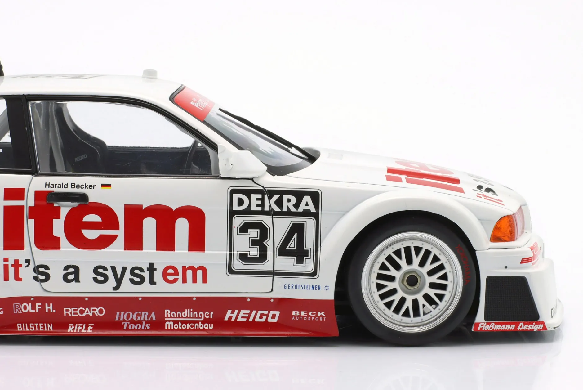BMW 325i Coupe E36 DTM #34 DTM 1994 Harald Becker 1:18 WERK83