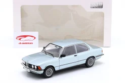 BMW 323i (E21) Baujahr 1980 silberblau metallic 1:18 Solido