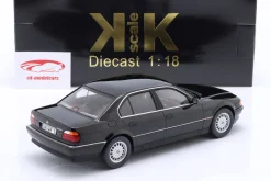 BMW 740i E38 Serie 1 Baujahr 1994 schwarz metallic 1:18 KK-Scale