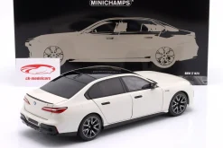 BMW i7 M70 (G70) Baujahr 2024 weiß metallic 1:18 Minichamps
