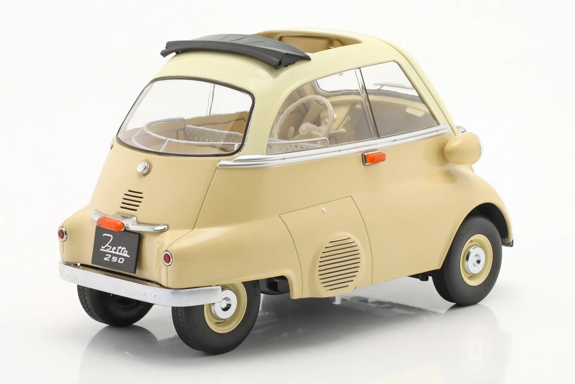 BMW Isetta 250 Baujahr 1959 creme / gelb 1:12 KK-Scale